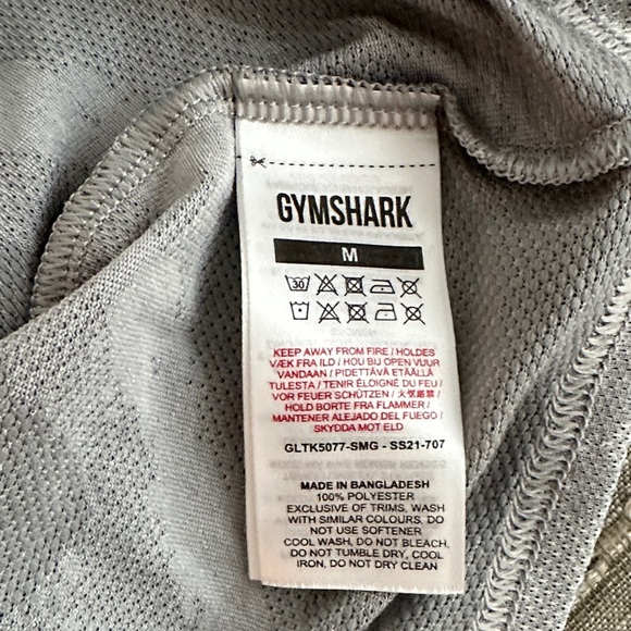 Gymshark Silver Mesh Tank - Picture 3 of 4